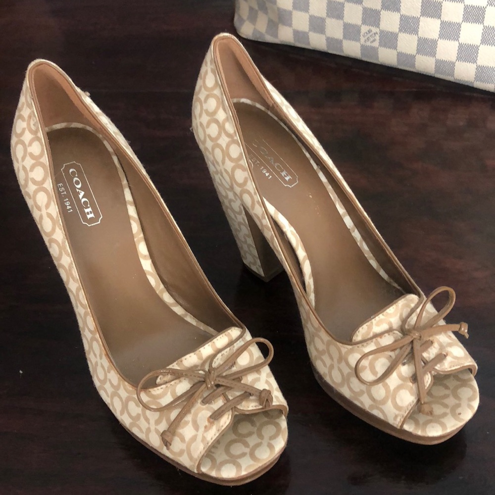 Coach heels